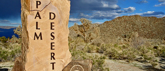 Palm Desert Entrance